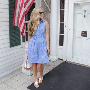 Blue Gingham Dress